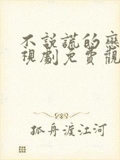 不说谎的恋人电视剧免费观看全集高清