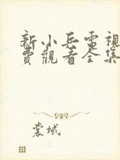 新小兵电视剧免费观看全集高清封面