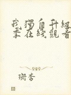 我独自升级第二季在线观看樱花动漫