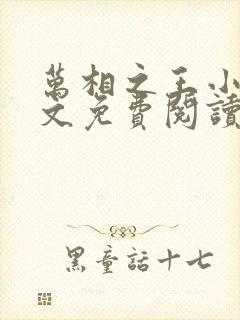 万相之王小说全文免费阅读无弹窗