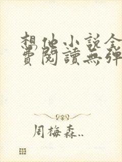 想他小说全文免费阅读无弹窗封面