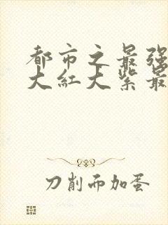 都市之最强狂兵大红大紫最新