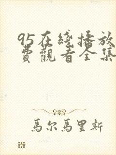 95在线播放免费观看全集电视剧