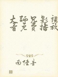 大师兄影视在线看免费播放电视剧封面