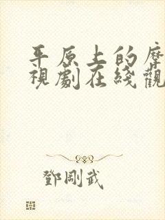 平原上的摩西电视剧在线观看