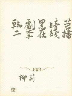 韩剧黑暗荣耀第二季在线播放免费观看