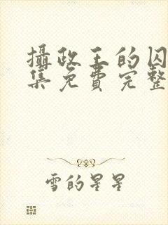 摄政王的囚凰全集免费完整版