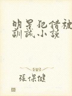 明星犯错被财阀训诫小说