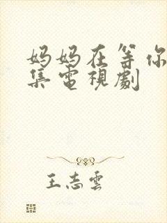 妈妈在等你多少集电视剧封面