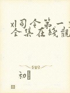 xl司令第一季全集在线观看免费