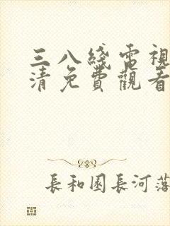 三八线电视剧高清免费观看完整版封面