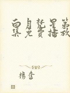 白月梵星第19集免费播放