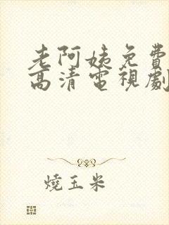 老阿姨免费完整高清电视剧在线观看