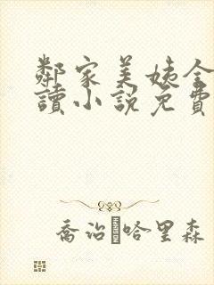 邻家美姨全文阅读小说免费