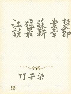 江砚苏棠楚俏小说最新章节免费阅读封面