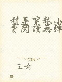 赵平穿越小说免费阅读无弹窗封面