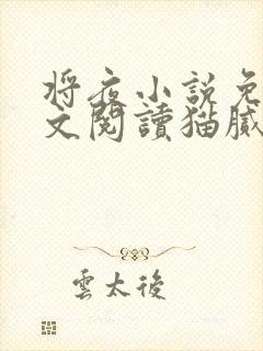 将夜小说免费全文阅读猫腻封面