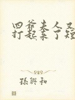 四爷夫人又和人打起来了短剧全集免费观看封面