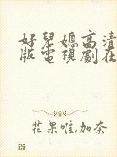 好儿媳高清免费版电视剧在线播放封面