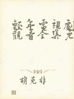 轻年电视剧在线观看全集免费播放