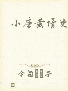 小唐黄倩史