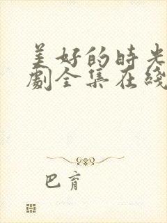 美好的时光电视剧全集在线观看免费封面