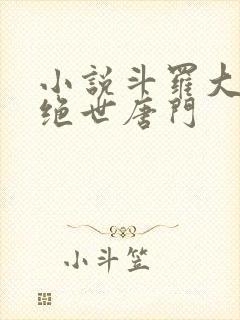 小说斗罗大陆2绝世唐门