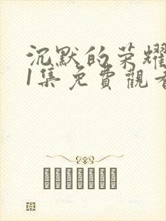 沉默的荣耀第11集免费观看封面