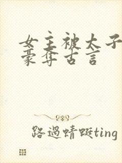 女主被太子强取豪夺古言