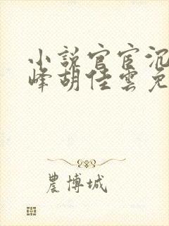 小说官宦沉浮秦峰胡佳云免费阅读无弹窗