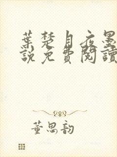 叶楚月夜墨寒小说免费阅读笔趣阁