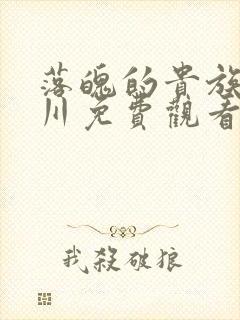 落魄的贵族琉璃川免费观看动漫在线