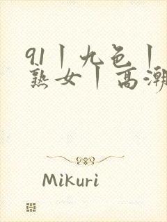 91丨九色丨老熟女丨高潮封面