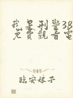 我是刑警38集免费观看电视剧