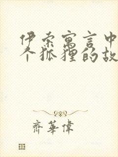 伊索寓言中12个狐狸的故事封面