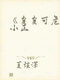 《岌岌可危》夏小正封面