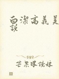 白洁高义美红小说