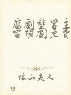 腐剧双男主大度电视剧免费观看