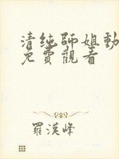 清纯师姐动画片免费观看