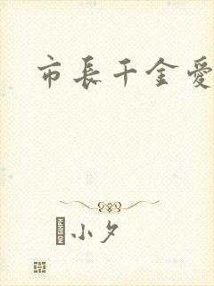 市长千金爱上我封面