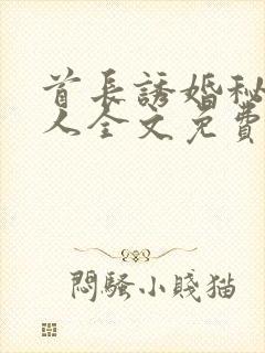 首长诱婚秘密恋人全文免费阅读