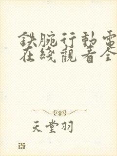 铁腕行动电视剧在线观看全集