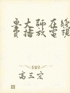 鲁大师在线看免费播放电视剧的软件