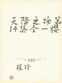 天降之物第一季14集全—樱花动漫封面