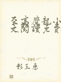 至高魔龙小说全文阅读免费无弹窗封面