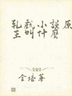 轧戏小说原著男主叫什么