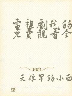 电视剧我的英雄免费观看全集高清