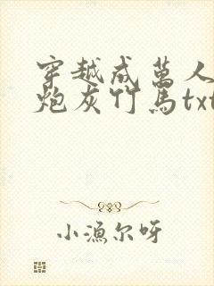 穿越成万人迷的炮灰竹马txt