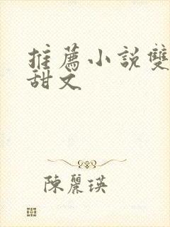 推荐小说双男主甜文