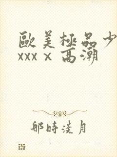 欧美极品少妇xxxxⅹ高潮